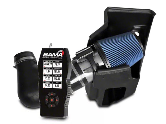 Bama PMAS Velocity Cold Air Intake and BAMA X4/SF4 Power Flash Tuner