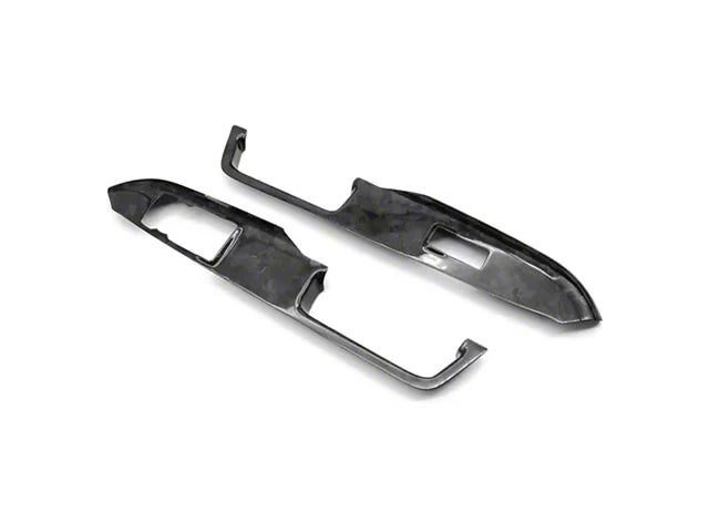 Cobra-Tek Performance Pack Dashboard Trim; Forged Carbon Fiber